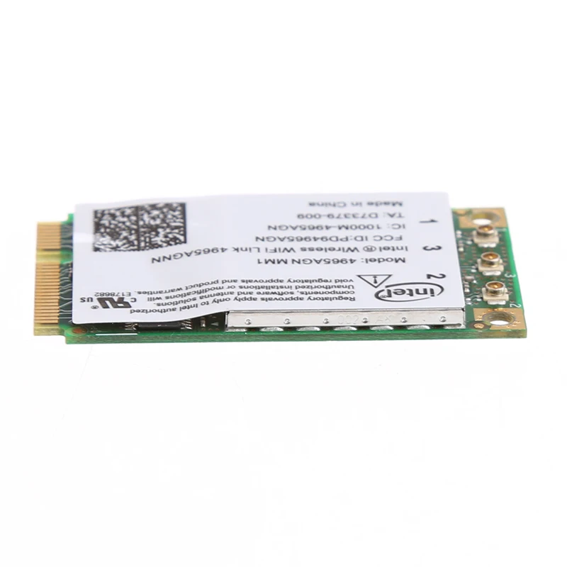 

Dual Band 300Mbps WiFi Link Mini PCI-E Wireless Card For Intel 4965AGN NM1 R9JB