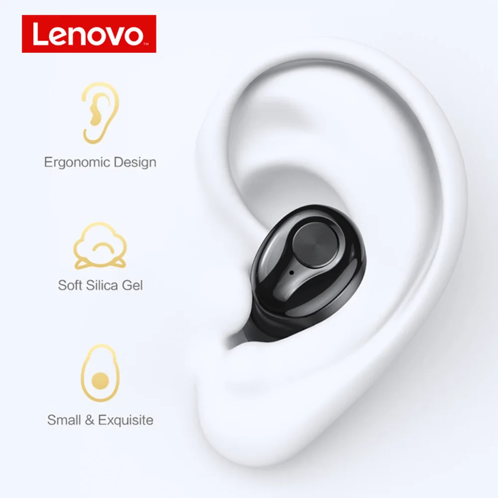 

2021 NEW Lenovo HT18 Wireless TWS 5.0 Earphone Earbuds 1000mAH Battery LED Display Volume Control HIFI Stereo Earbud Earphones