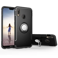 huawei p30 lite case cover shockproof carbon fiber bumper ring silcone protector case cover for huawei p30 lite pro fundas coque