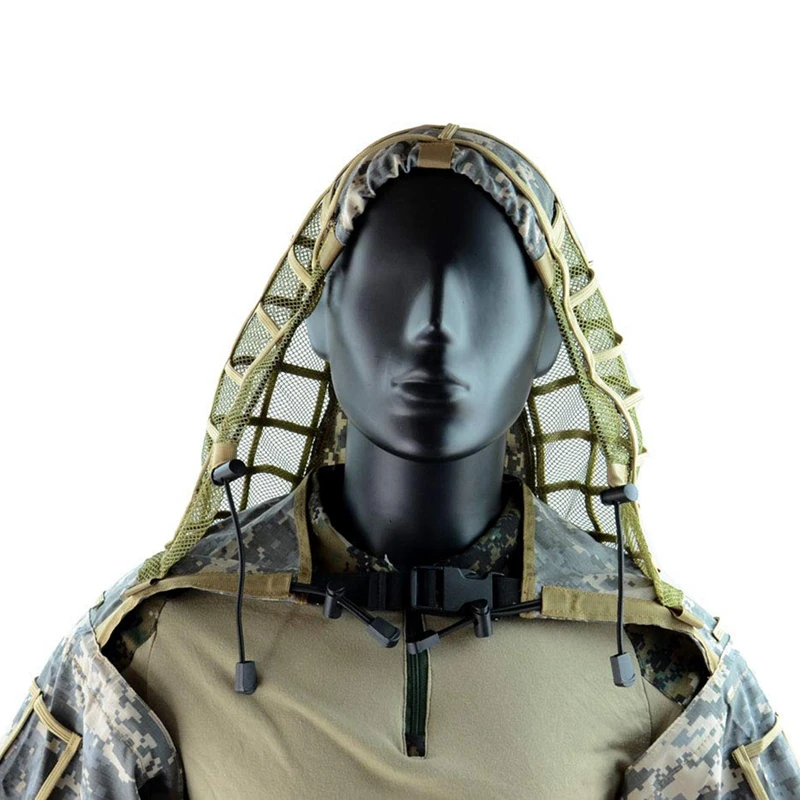 ГОРЯЧАЯ HG Sniper Ghillie Suit Foundation Ripstop камуфляж тактический Hood|Куртки для тренировок| |
