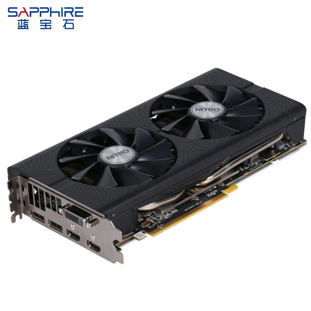 Игровая Видеокарта SAPPHIRE Radeon AMD RX480 GPU 256 бит 8 ГБ GDDR5 для настольных ПК|Видеокарты| |
