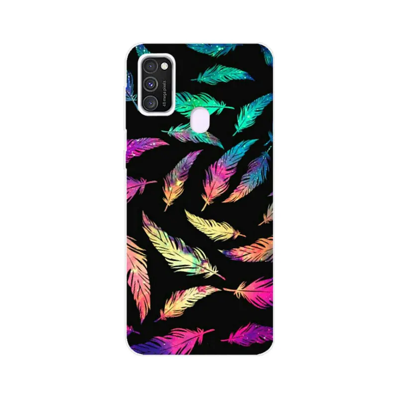 Чехол для Samsung M31 чехол телефона M30S силиконовая Мягкая задняя крышка из ТПУ Galaxy M315F