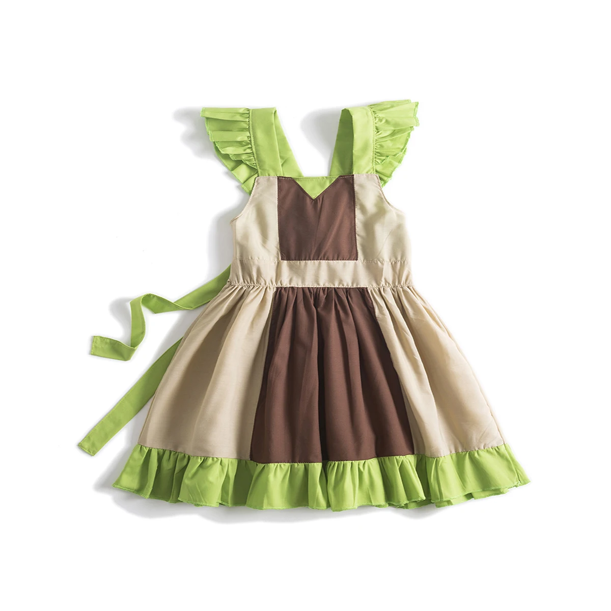 

Платье для маленьких девочек 2020, летние топы из 100% хлопка, платье без рукавов, модное платье с мультяшным рисунком, топы для маленьких девоче...