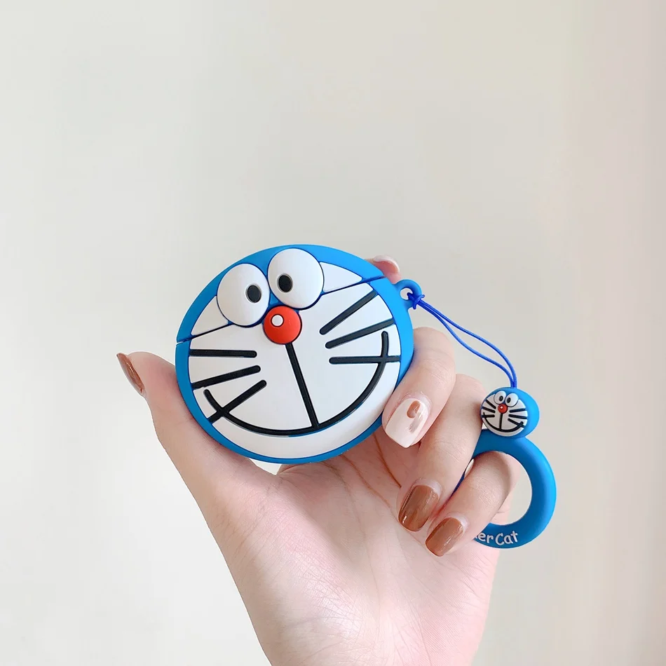 363 3D Bluetooth беспроводной чехол для наушников с кошкой для AirPods, силиконовый защитный чехол, аксессуары для Apple Air pods, зарядная коробка - Цвет: 363