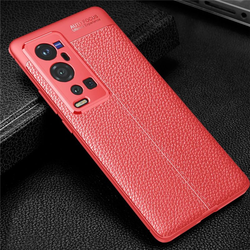 For Cover Vivo X60 Pro Plus 5G Case Shockproof TPU Bumper Soft Silicone Leather Phone Back Cover For Vivo X60 Pro Plus 5G Case