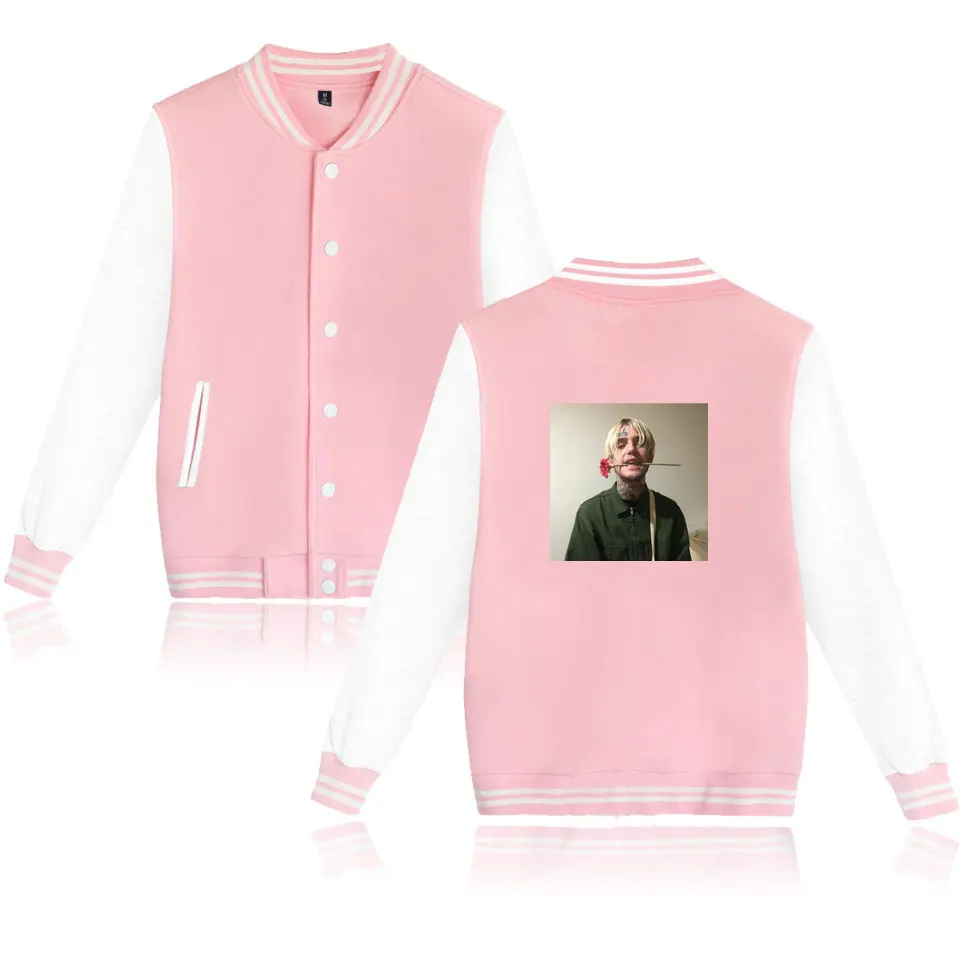 

New Lil Peep Jackets Winter Men/Women Fashion European Style Jacket Coat Hipster College Streetwear Baseball Jacket Lil Peep top