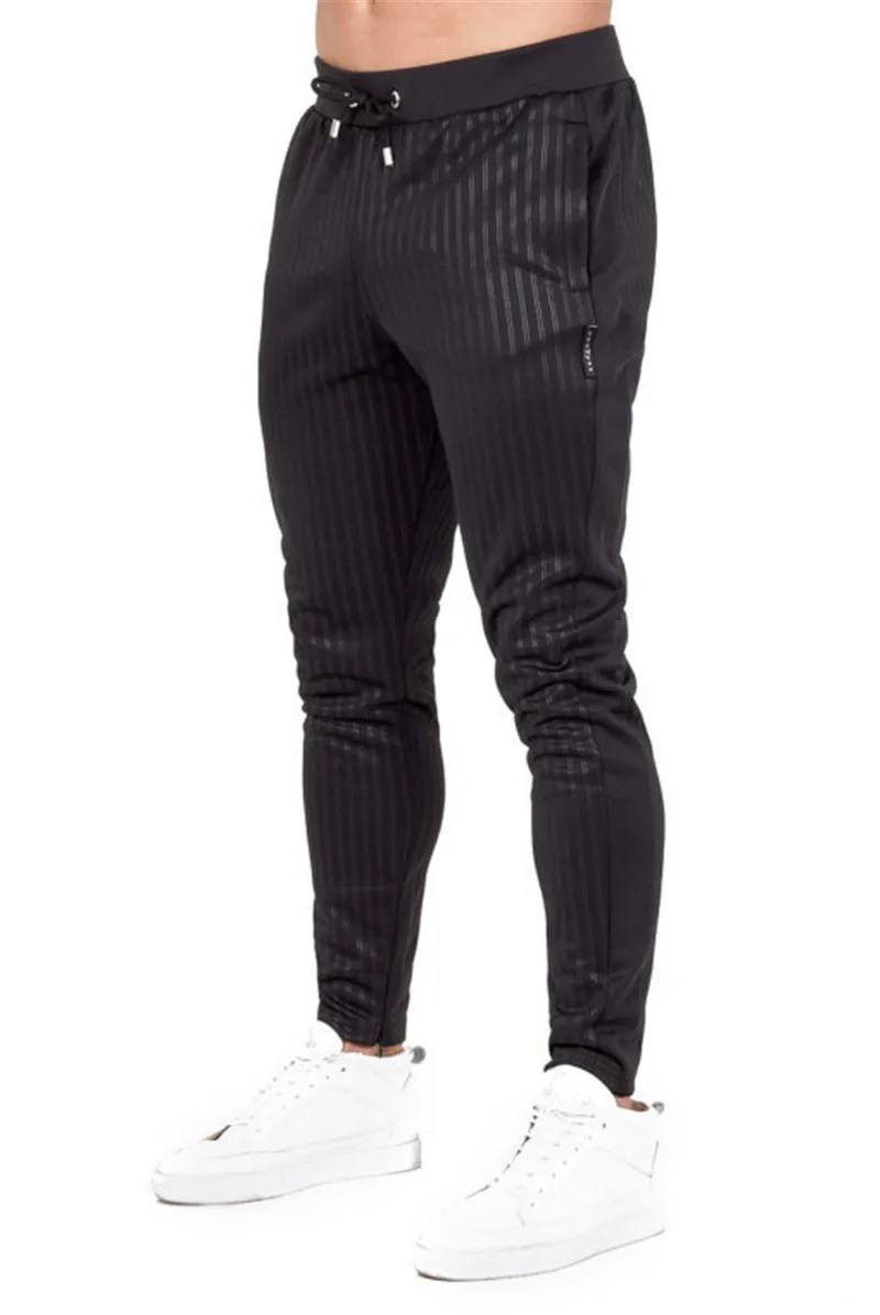 black pants Мужская спортивная одежда, спортивный костюм для фитнеса, Повседневный Активный костюм на молнии, верхняя одежда, тренировочная одежда, мужские комплекты - Цвет: black pants