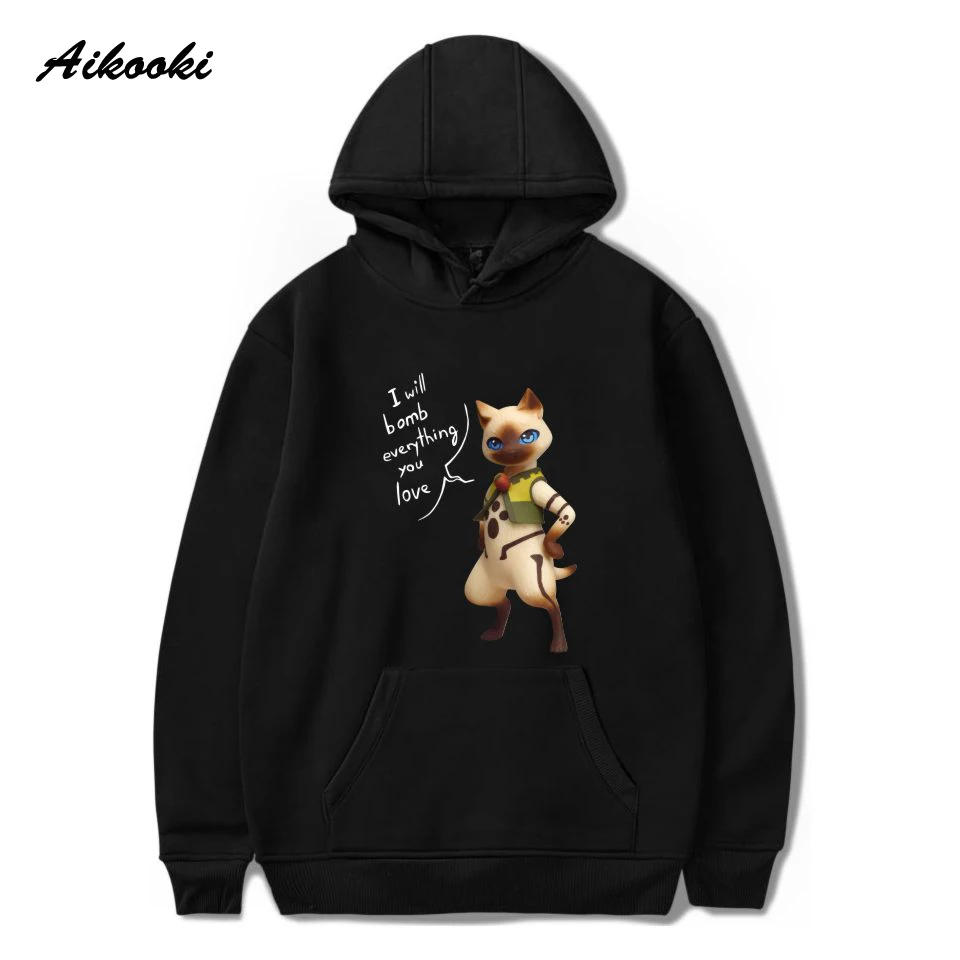 Monster Hunter World cat худи с капюшоном для мужчин и женщин спортивный костюм Толстовка