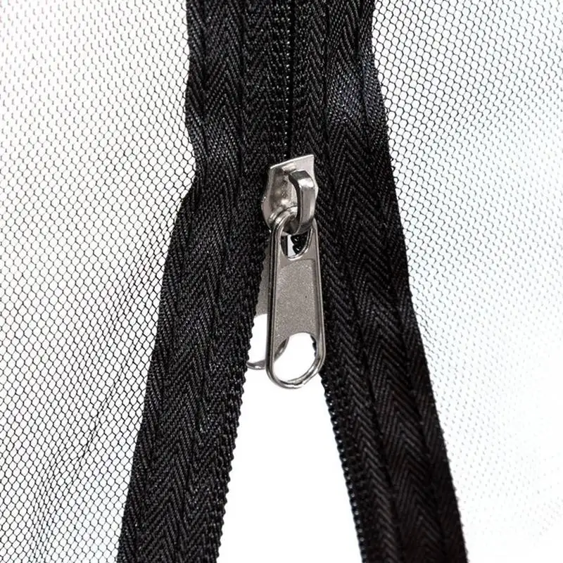 

Afternoon Tea Mosquito Net Zipper Closure Polyester Sun Protection Patio Umbrella Cover Sunscreen Table Garden Anti Insect Mesh