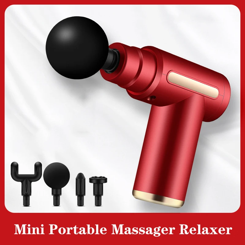

Мини-массажер электрический для расслабления мышц тела, аппарат для глубокой вибрации, для облегчения боли в спине, шее, плечах