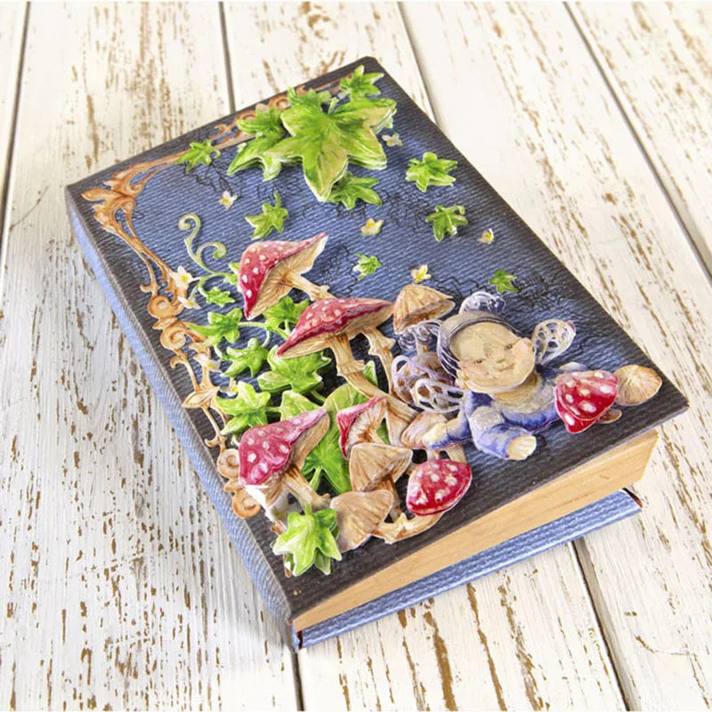 

JC Leaves Corner Vine Decoration Metal Cutting Dies DIY Handmade Scrapbooking Die Cut Shape Stencil Craft Mold Mould Model Decor