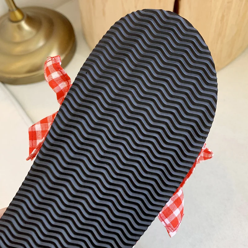 Модные Простые разноцветные шлепанцы для пляжа с лентой женские летние отдыха