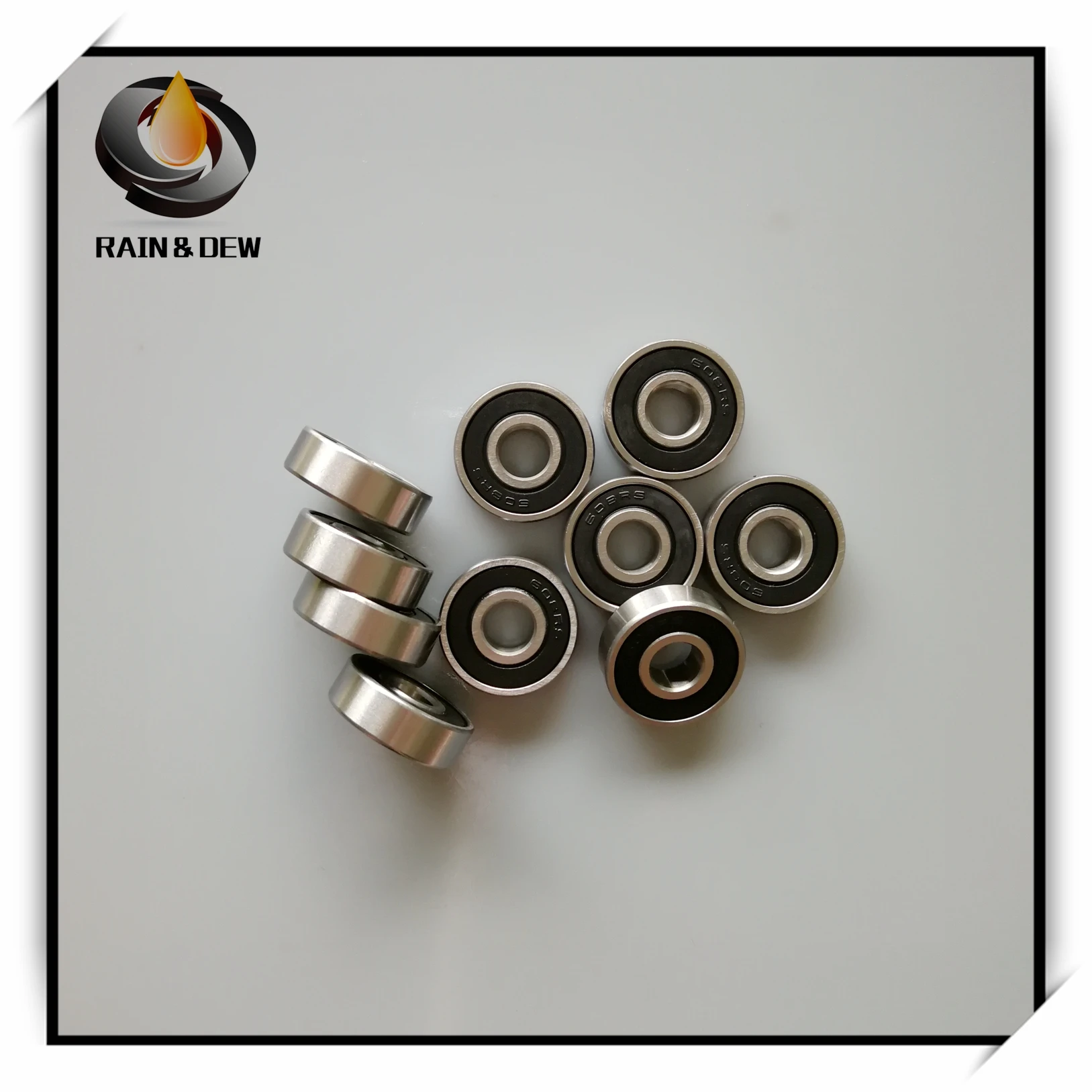 10 шт. 608RS подшипник 8*22*7 мм ABEC-7 скейтборд скутер 608 2RS шарикоподшипник миниатюрный скейт ролик 608-2RS 608 RS подшипник
