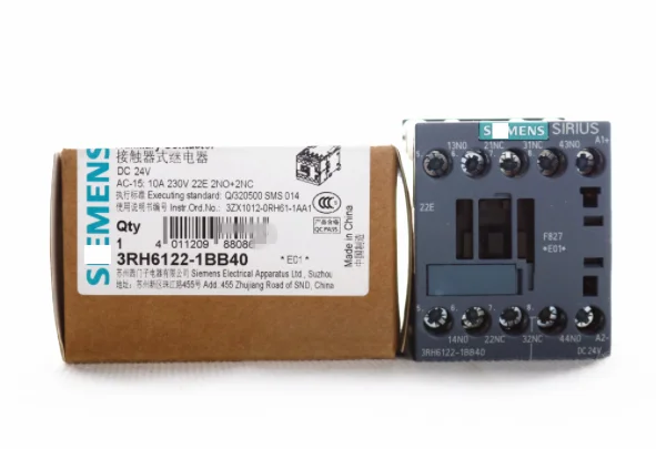 

Контактор 3RH6122-1BB40 DC24V