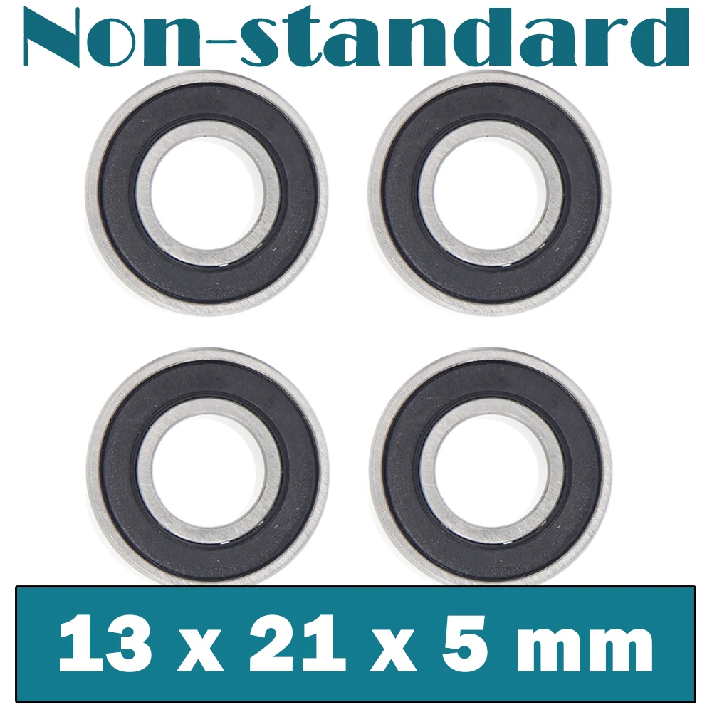 

MR13215-2RS Bearing 13*21*5 mm ( 4 PCS ) Double Sealed Non-standard Special Bicycle MR13215 2RS Ball Bearings 6801/13 6801X-2RS