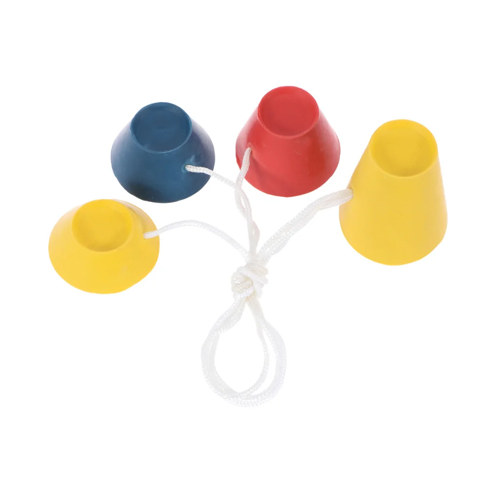 

VORCOOL 4pcs Jumbo Rubber Winter Tees with Different Heights for Frosty Days