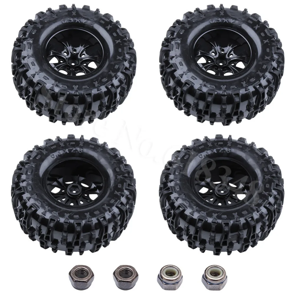 4 шт. 160 мм RC шины Колесные диски вставки из пеноматериала для 1/10 Monster Truck шины HSP HPI Traxxas Himoto Redcat Kyosho Tamiya Racing Losi
