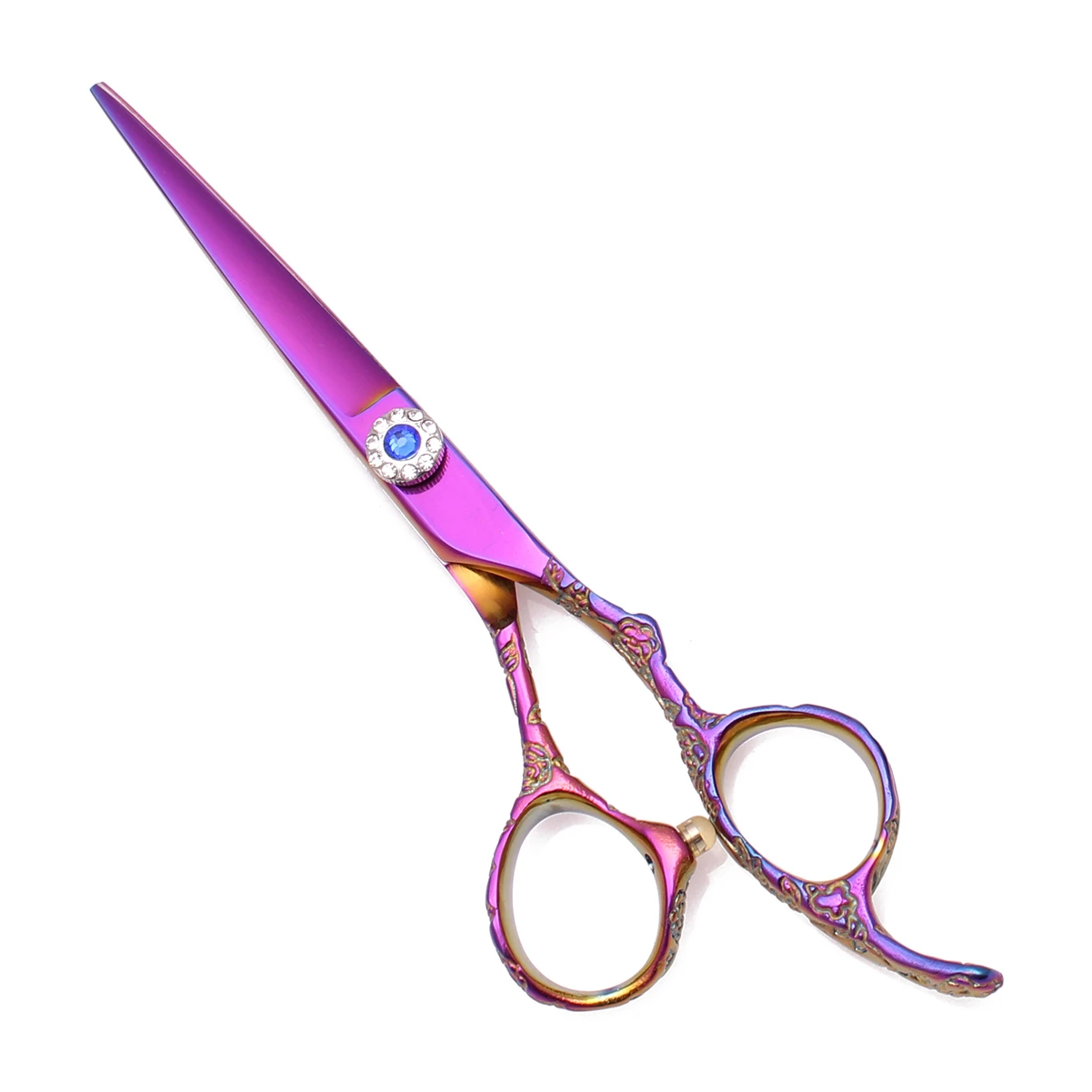 Ножницы для волос 5,5" и 6" с настраиваемым логотипом 440C Barber Cutting 9002# Thinning Shears Salon Haircut, с деревянным чехлом.