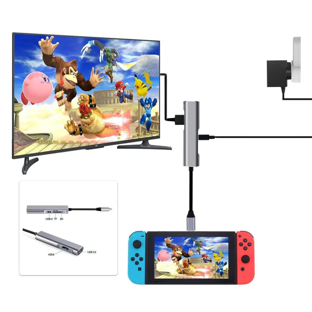 USB C к 4K HDMI адаптер DeX Station и Pad альтернатива для Samsung Galaxy S10/S10e/S9/S8Plus/Note8/Note 9/Tab S4 Desktop Exp