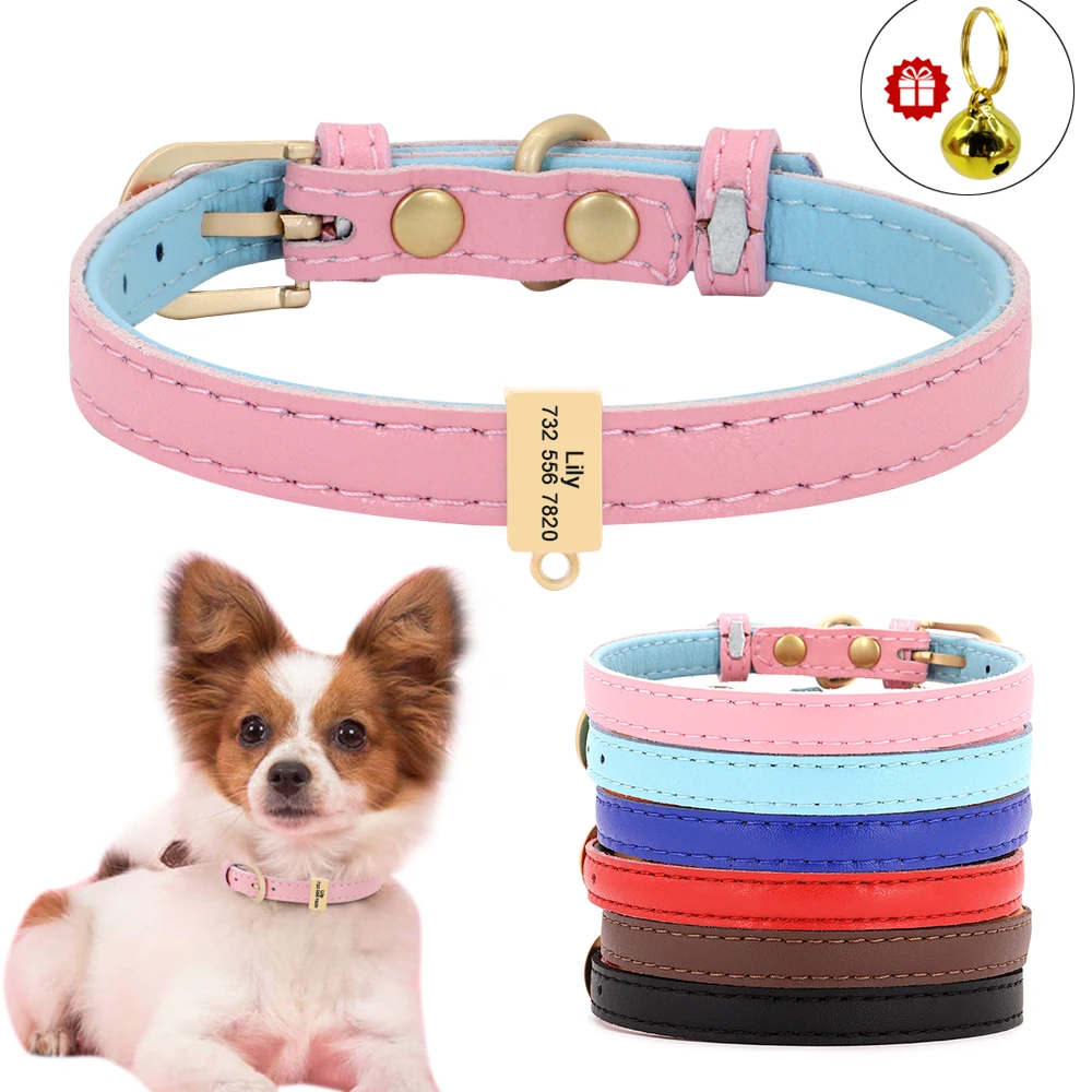 Ошейник для собак с бесплатной гравировкой персонализированный ошейник