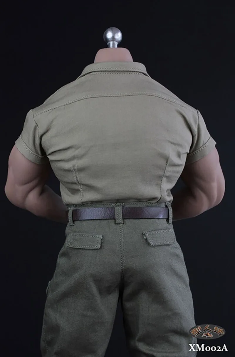 

1/6th XM02 Explorer Clothes Suit Shirt Trousers Fit M34/M35 Muscle Man Body XRF