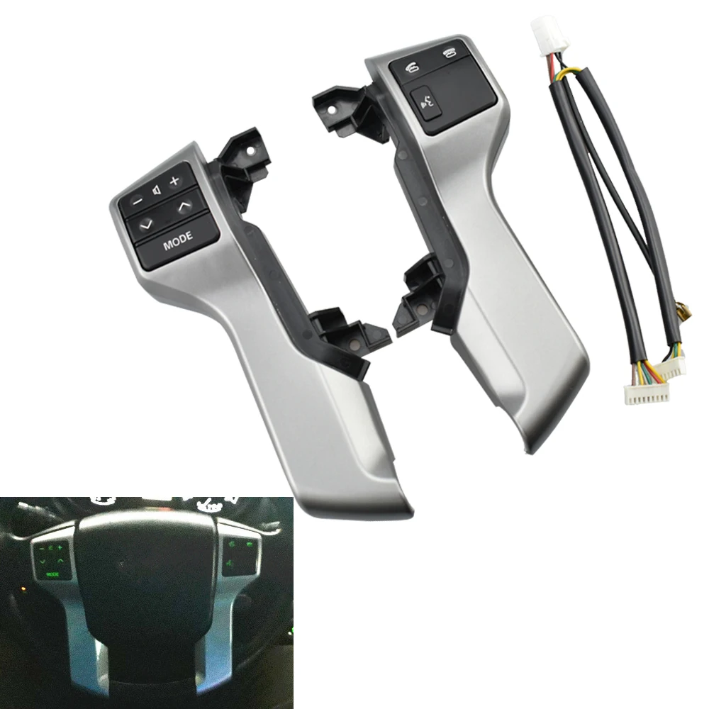 

84250-60180 84250-60160 Multifunction Steering Wheel Control Switch With Cable For Toyota Land Cruiser Prado