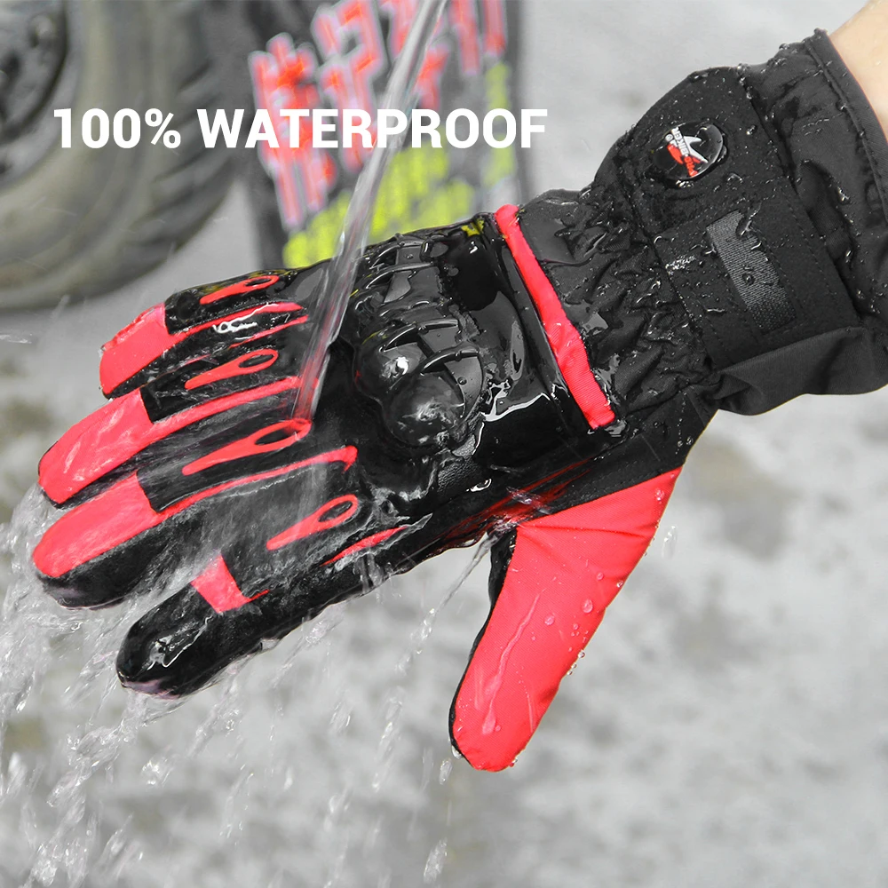 Мотоциклетные Перчатки PRO BIKER 100% водонепроницаемые ветрозащитные зимние