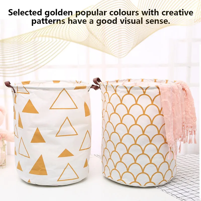 Контейнер для хранения большие кубики ткань Органайзер складывающийся