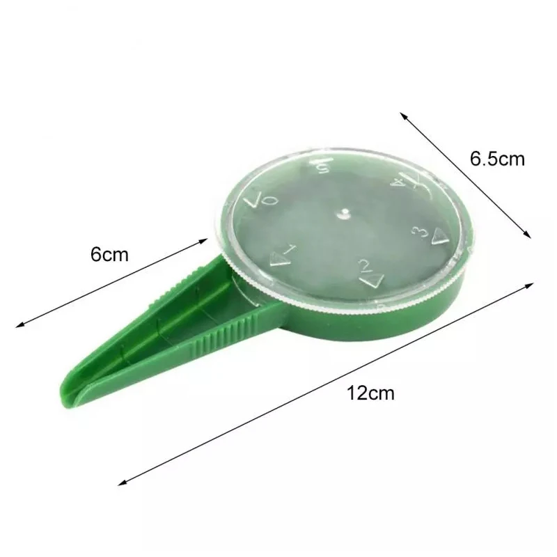 

2pcs Plant Seed Sower 5 File Adjustable Planter Hand Held Flower Grass Plant Seeder Garden Multifunction Seeding Dispenser Tool