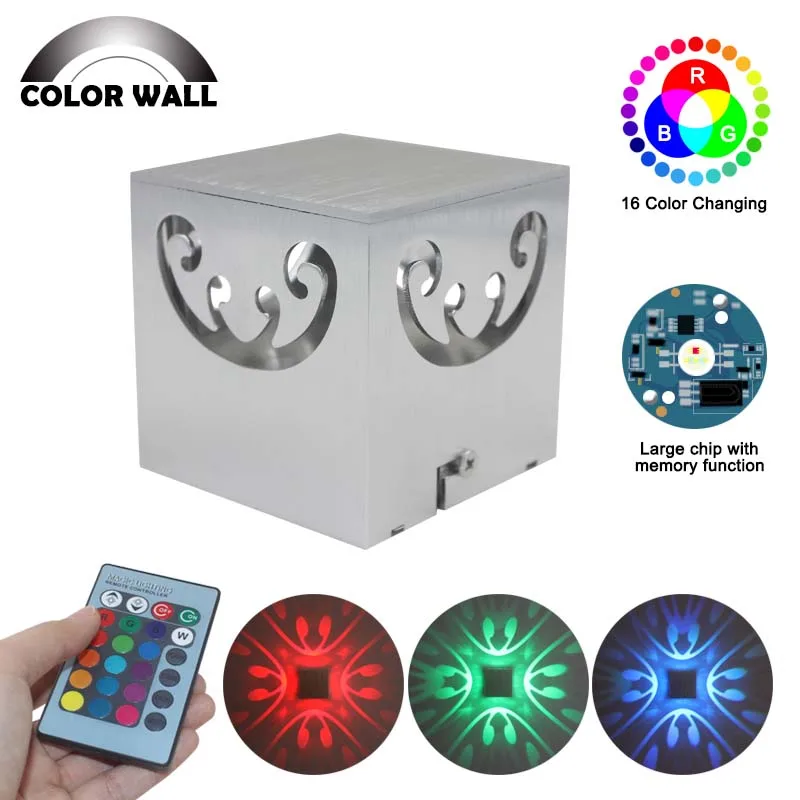 Butterfly Wall Lamp СВЕТОДИОДНЫЙ ночник в стиле ретро с бабочкой, 3 Вт, RGB, лофт, декор для спальни, ночные светильники для дома, настенный фонарь - Испускаемый цвет: Butterfly Wall Lamp