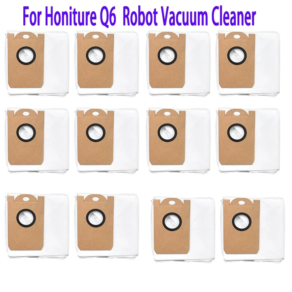 

For Honiture Q6 Robot Vacuum Cleaner Leakproof Dedicated Large Capacity Dust Bag Replacement Accessories Parts