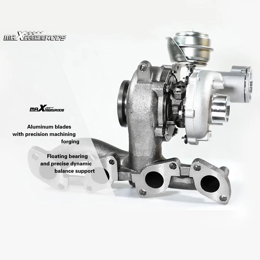 Турбокомпрессор GT1749V 724930 для VW Passat b6 2 0 tdi BKD/AVZ/ BKP 103 кВт 140 л.с. с турбиной
