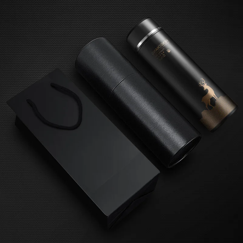 Вакуумные фляги из нержавеющей стали чашки бизнес прямые бутылки для воды 500 мл