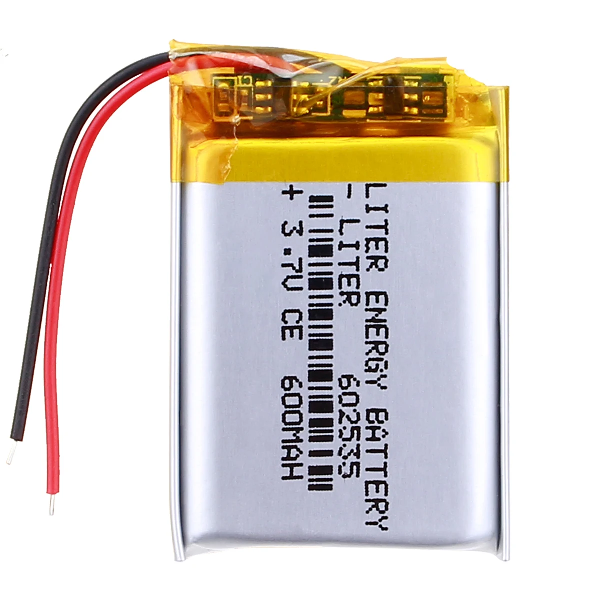 

Polymer lithium battery 3.7 V, 602535 can be customized wholesale CE FCC ROHS MSDS 600MAH quality certification