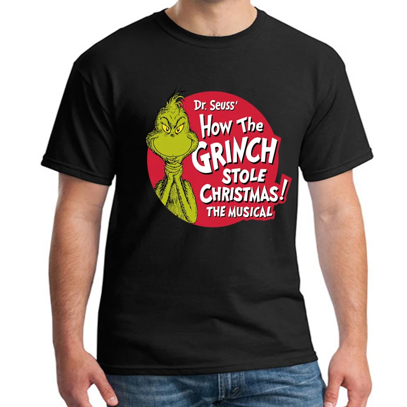 3D печать новый популярный фильм Grinch Harajuku уличная футболка футболки с Рождеством