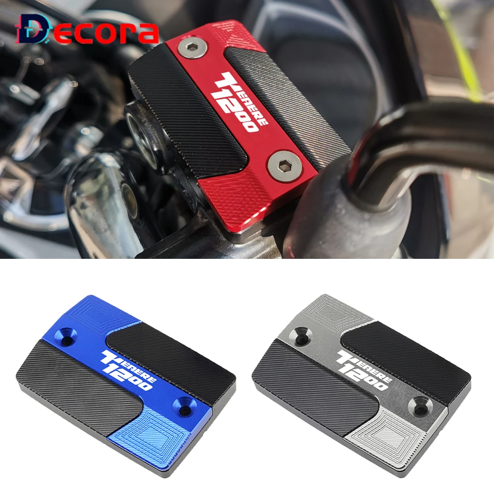 

For Yamaha Super Tenere Tenere1200 XT1200Z High Quality Motorcycle Accessories CNC Aluminum Front brake Fluid Reservoir Cap