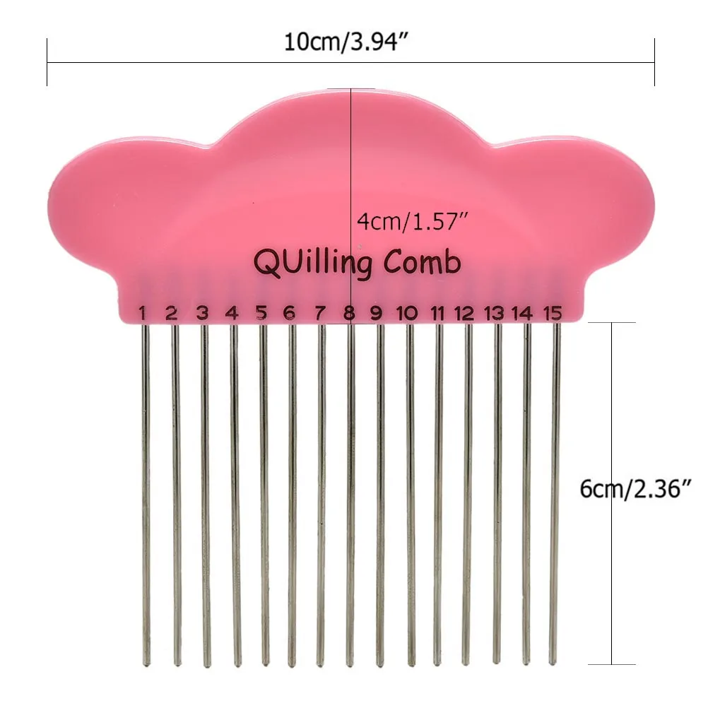 Прибытие DIY облако гребень для квиллинга из бумаги пластиковый держатель оригами