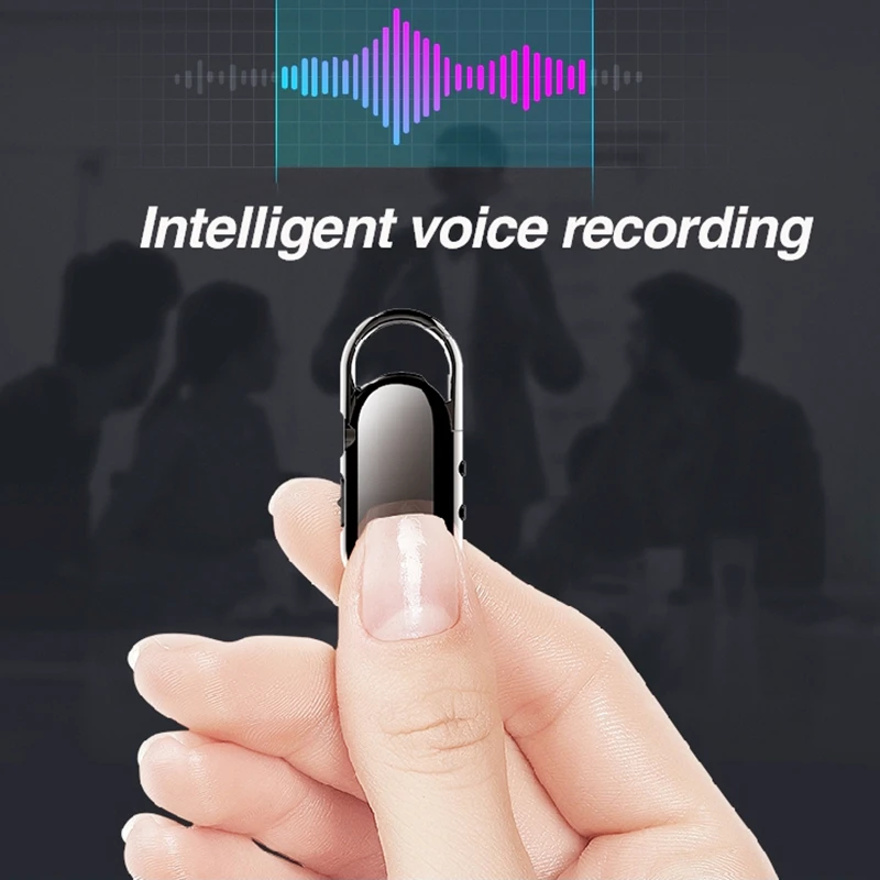 Брелок 8 ГБ диктофон USB флеш-диск цифровое аудио mp3-плеер скрытая микромагнитола s