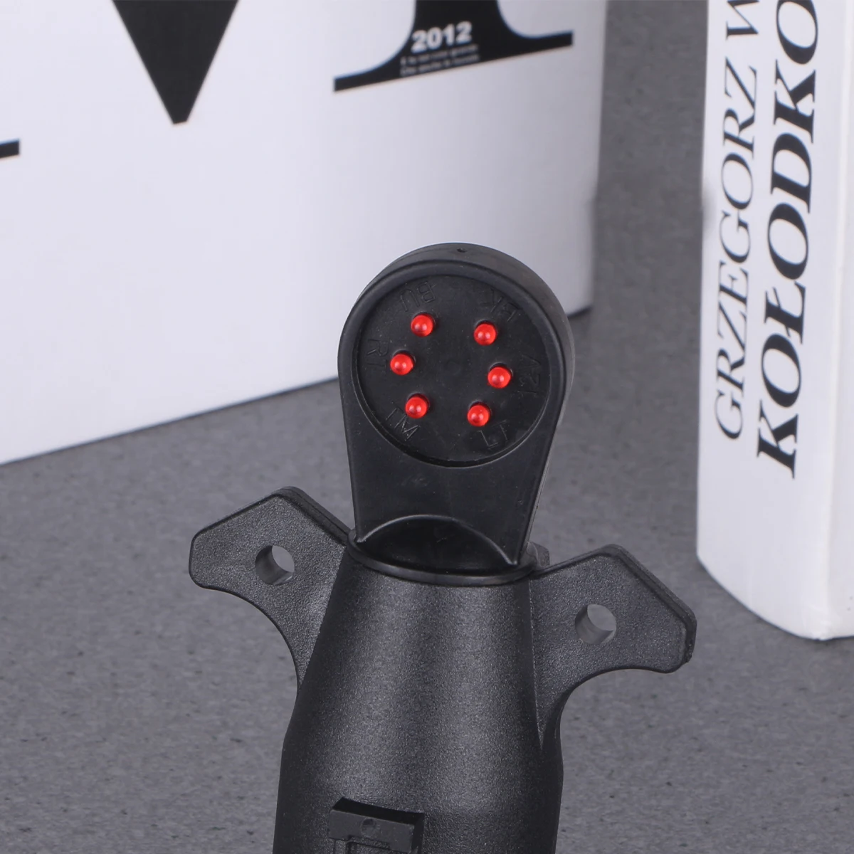 7 ходовой тестер цепи проводсветильник прицепа Круглый адаптер штырьковый