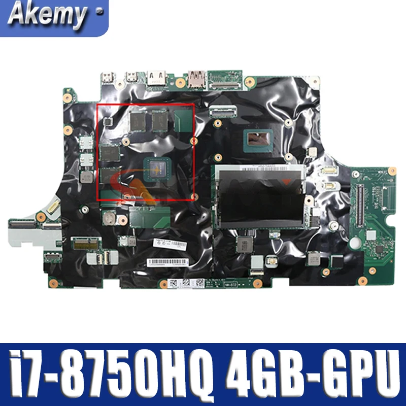 

Akemy For Lenovo Thinkpad P72 Laptop Motherboard CPU i7-8750HQ GPU 4GB Tested 100% Work FRU 01YU287 01YU288 01YU273 01YU274