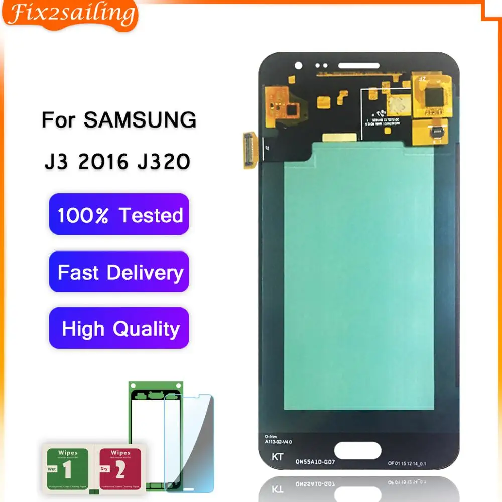 ЖК-дисплей с сенсорным экраном и дигитайзером в сборе для Samsung Galaxy J3 2016 J320 J320F J320M