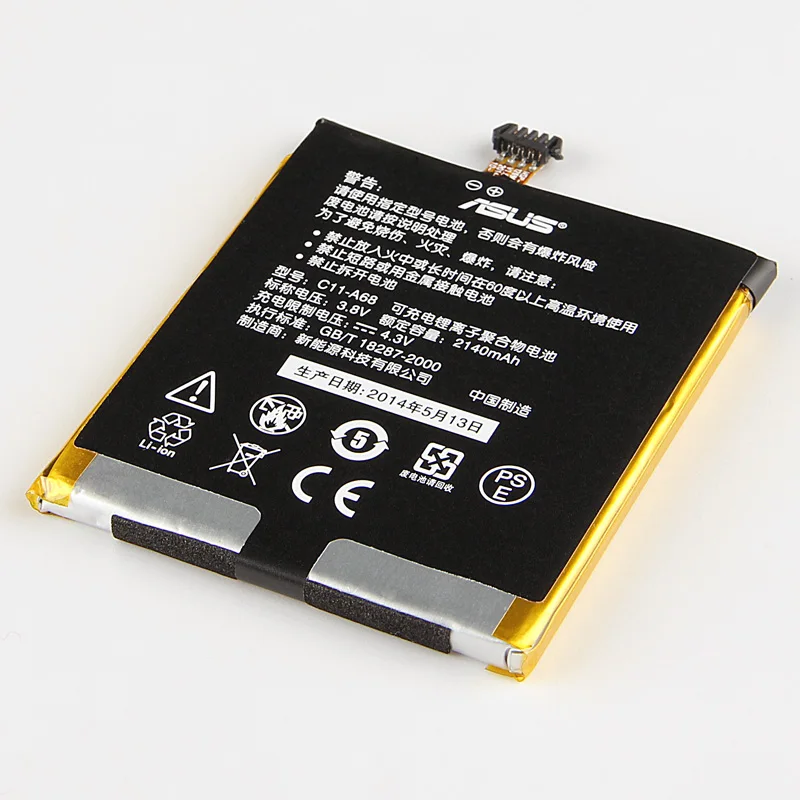 Оригинальная Аккумуляторная батарея большой емкости для ASUS C11 A68 PadFone2 2140