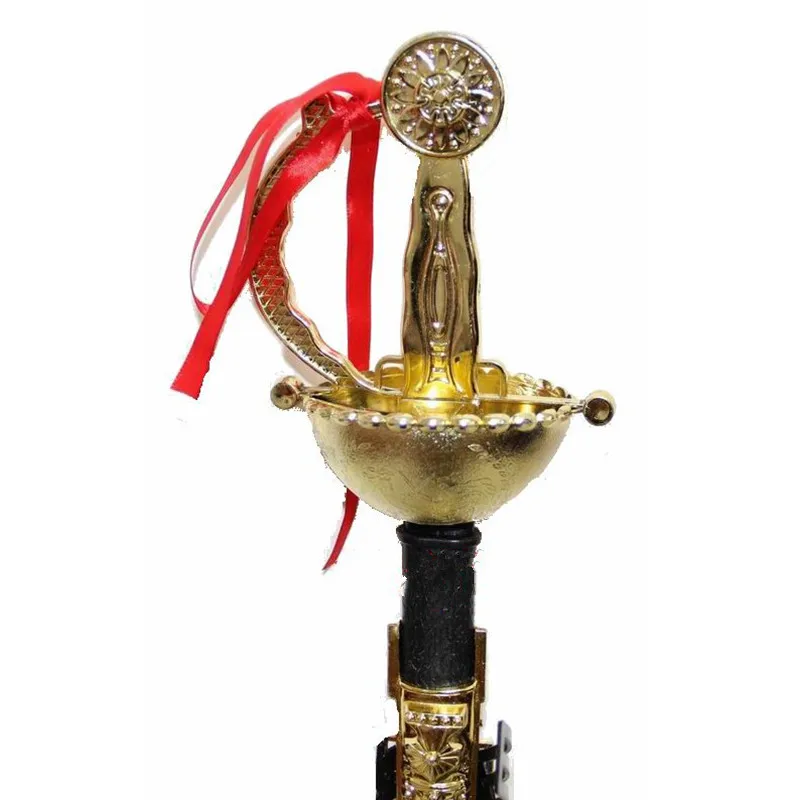 Реквизит Cos оружие оборудование ограждение меч принца пиратский Зорро 70 см