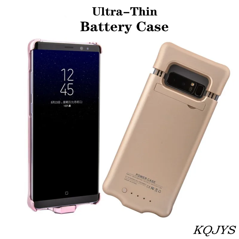 

KQJYS External Power Bank Battery Charger Cases For Samsung Note 8 Battery Case 5200mAh For Samsung Galaxy Note 8 Charging Cover