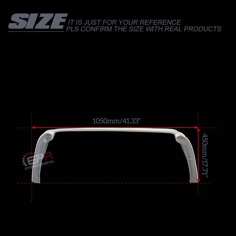 FRP Roof Wing For Glanza Startlet EP91 JRM Style Glass Fiber Rear spoiler Trim (1996-1999) | Автомобили и мотоциклы