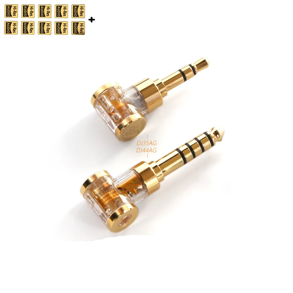 DD ddHiFi DJ35AG/ DJ44AG 2 5 мм сбалансированный Женский к 3 мм/4 4 мужской разъем для наушников