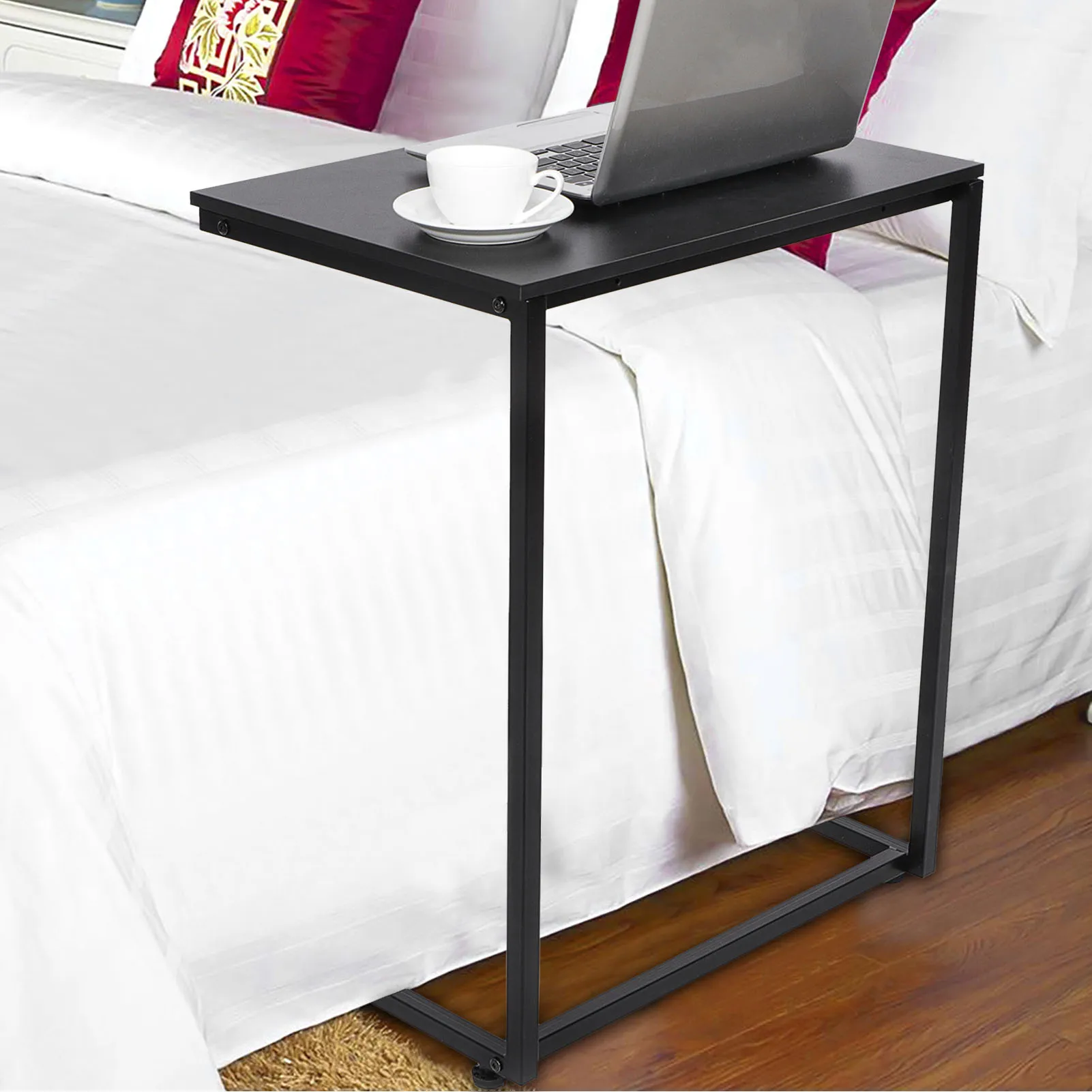 Современный стол с боковой поверхностью для дивана уникальный C образный