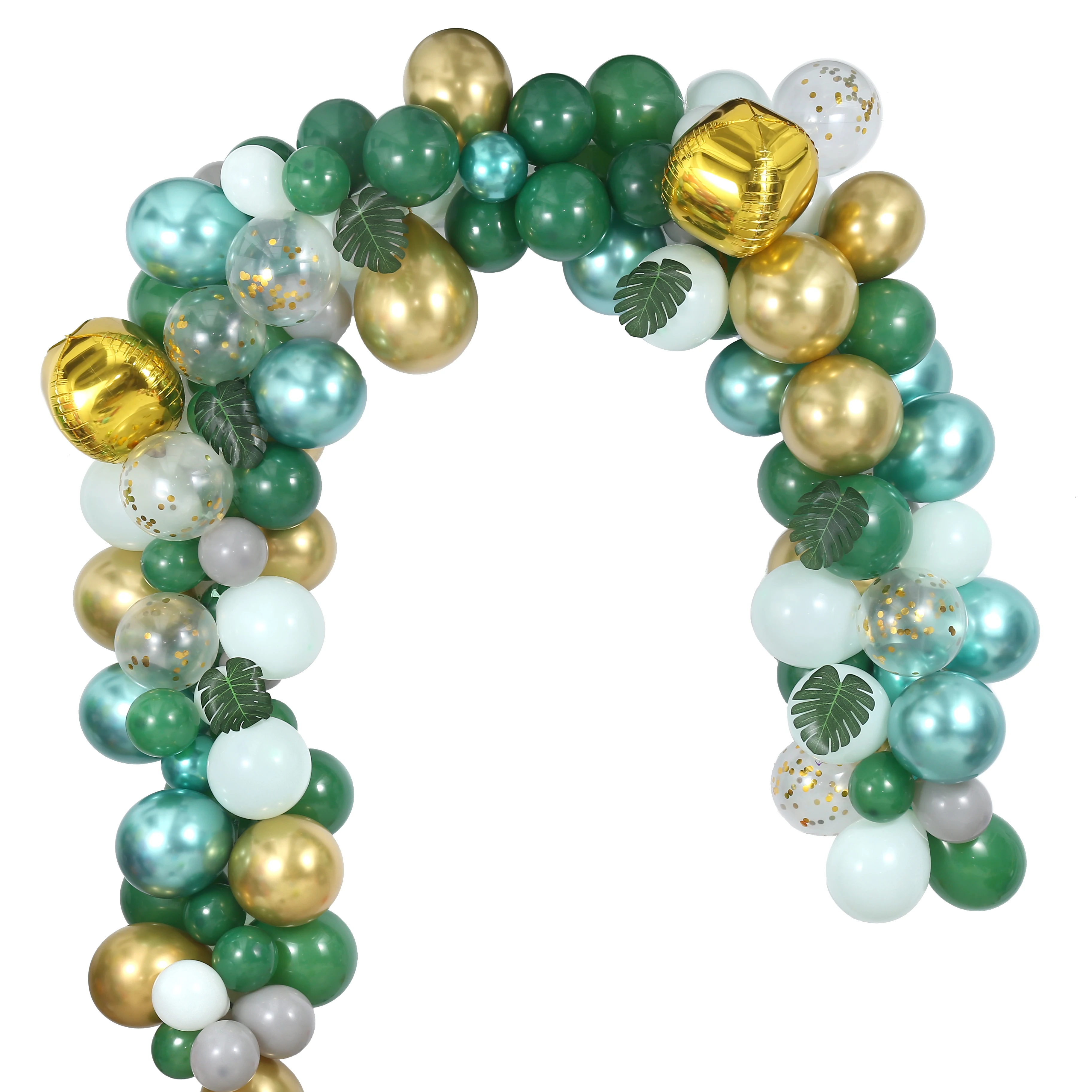 

Jungle Safari Theme Baby Shower Decorations Boy - Balloon Garland Arch Kit Balloon Strip Green Animal Theme Birthday Party Decor