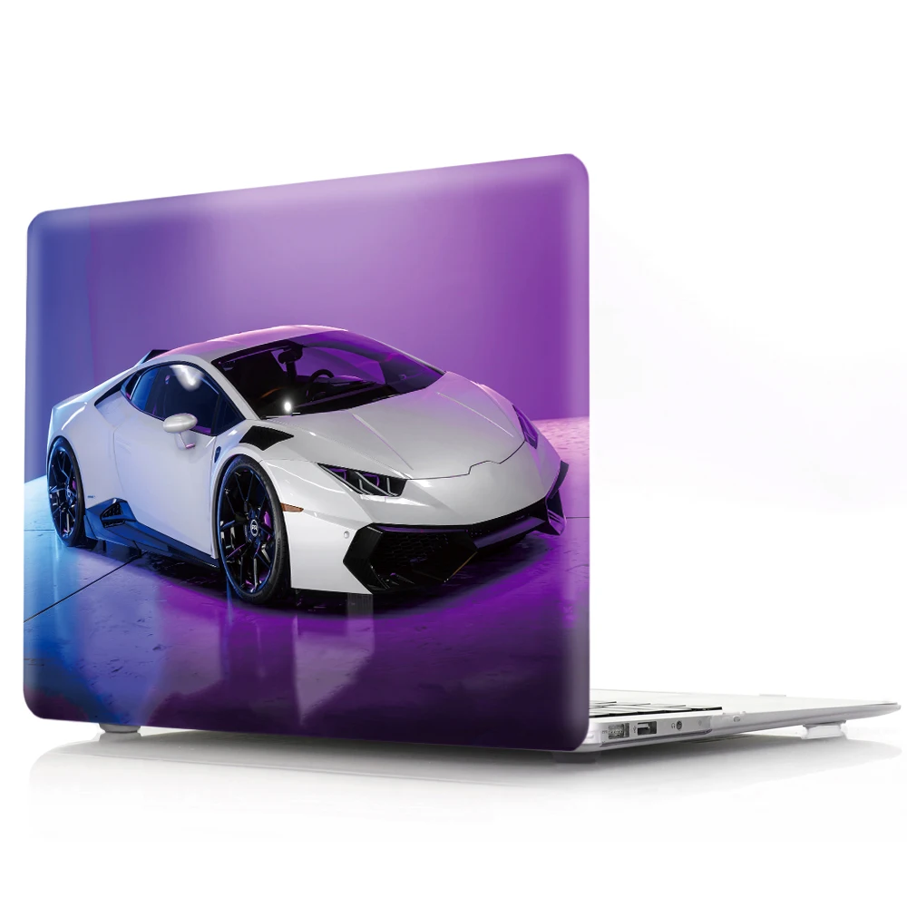 

Case For Apple Macbook Pro Air 11 12 13 15 16 inch,Sports Car Pattern Laptop Shell Protective Cover for Mac 11.6 13.3 15