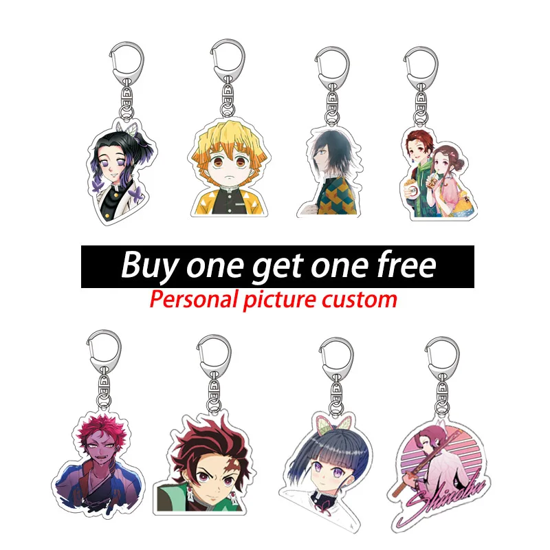 

Japanese Anime Demon Slayer: Acrylic Keychain Gift Stand Base Custom